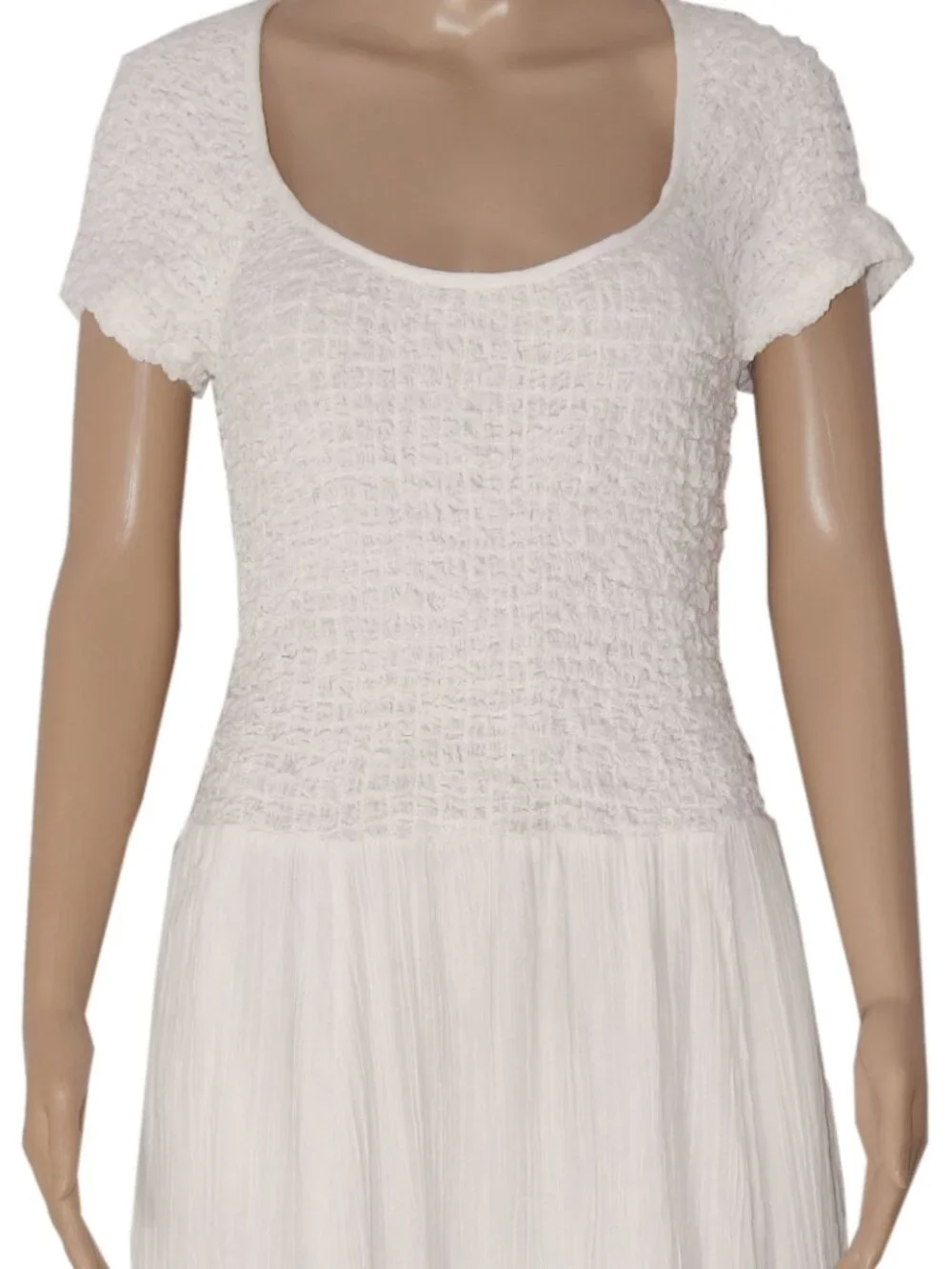 Free People free est Ceci Smocked Midi Dress Slim Off The Shoulder S